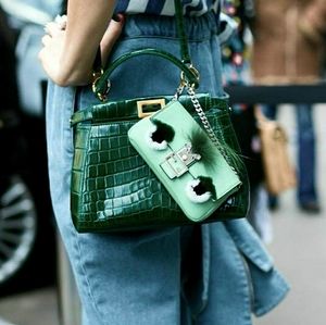 Fendi Micro Monster Baguette Genuine Fur